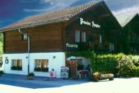 Hotel Pension Spycher Kandersteg Exterior foto