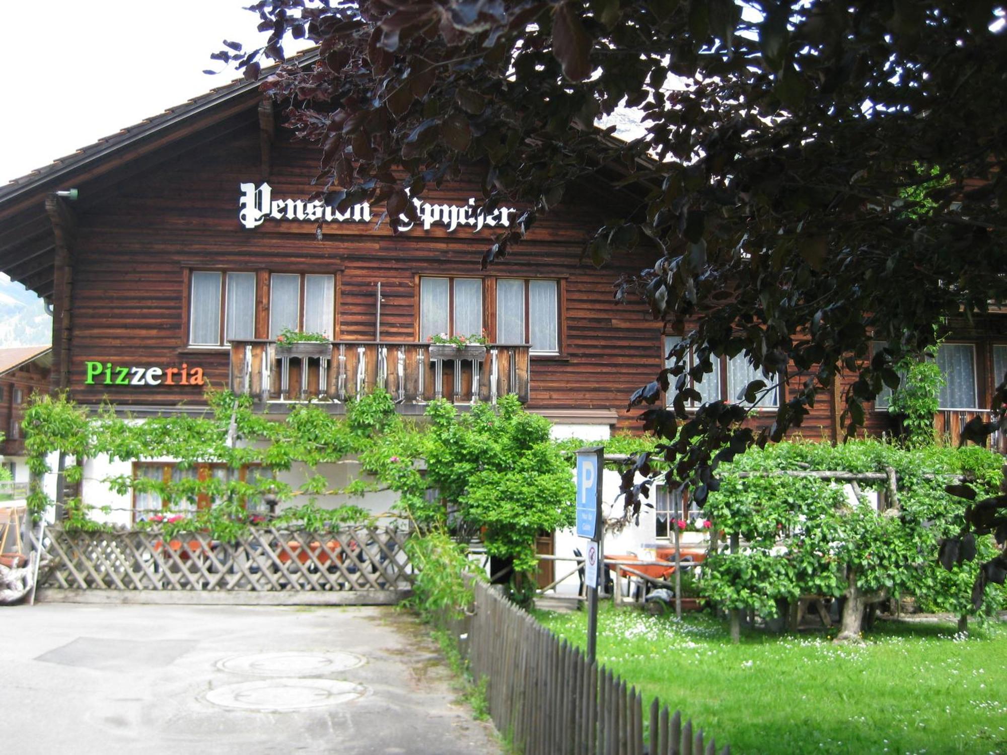 Hotel Pension Spycher Kandersteg Exterior foto